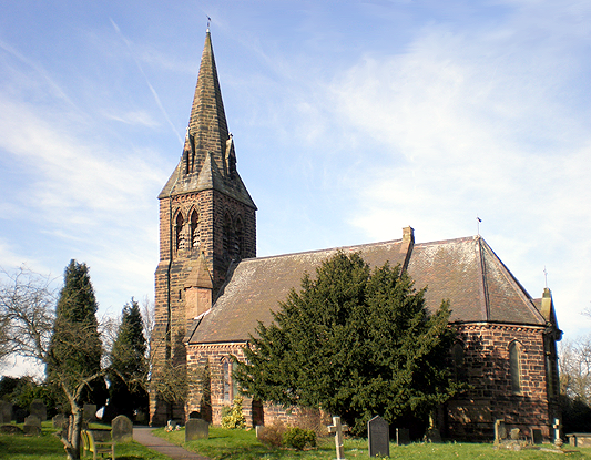 St John the Baptist, Hammerwich, Staffordshire, England
